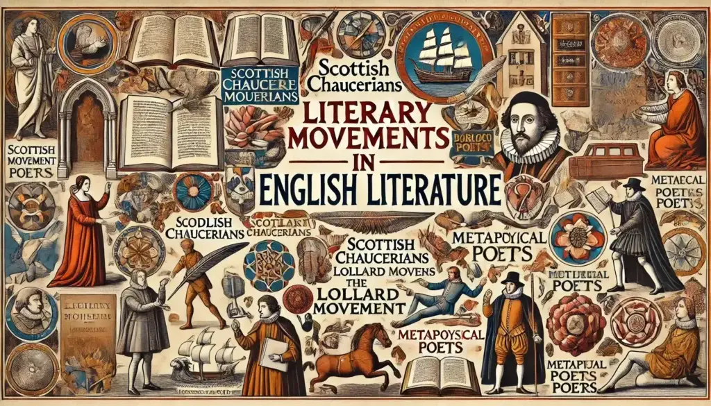 Literary movements in English Literature for Ugc Net