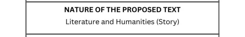 Pgdt proposal - nature of the Proposed Text