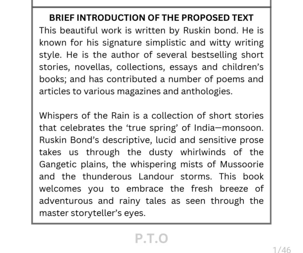 Pgdt proposal - brief Introduction of the Proposed Text