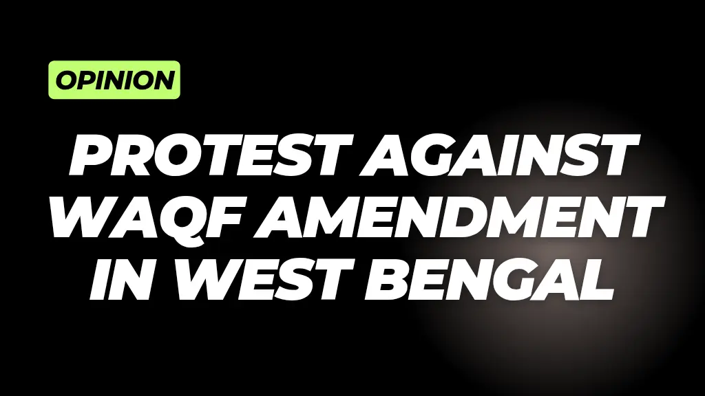 Waqf protest in West Bengal